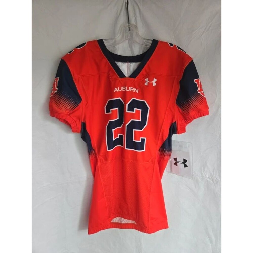 Under Armour Orange Football Jersey Sample, Unisex Makes a great Costume